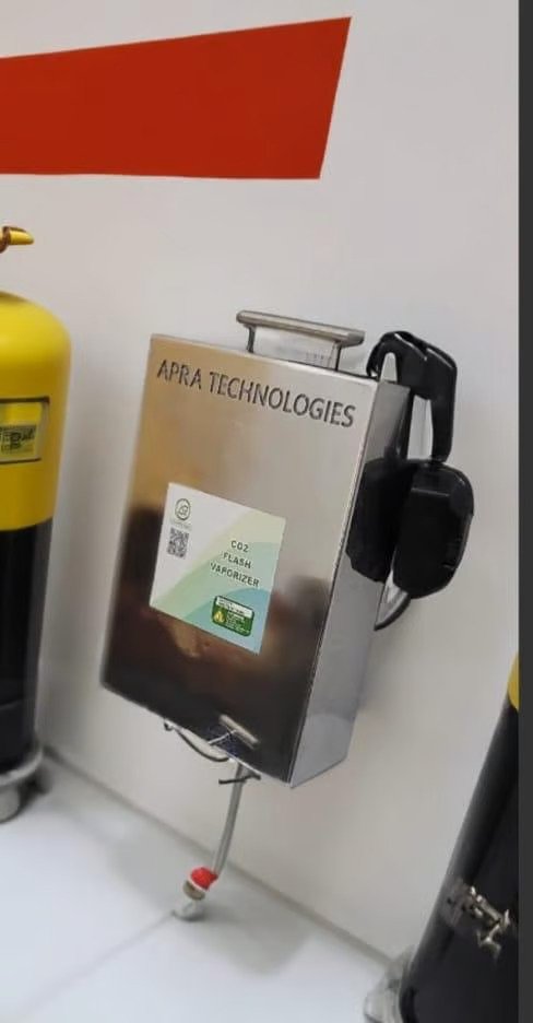 CO2 Flash Vaporizer